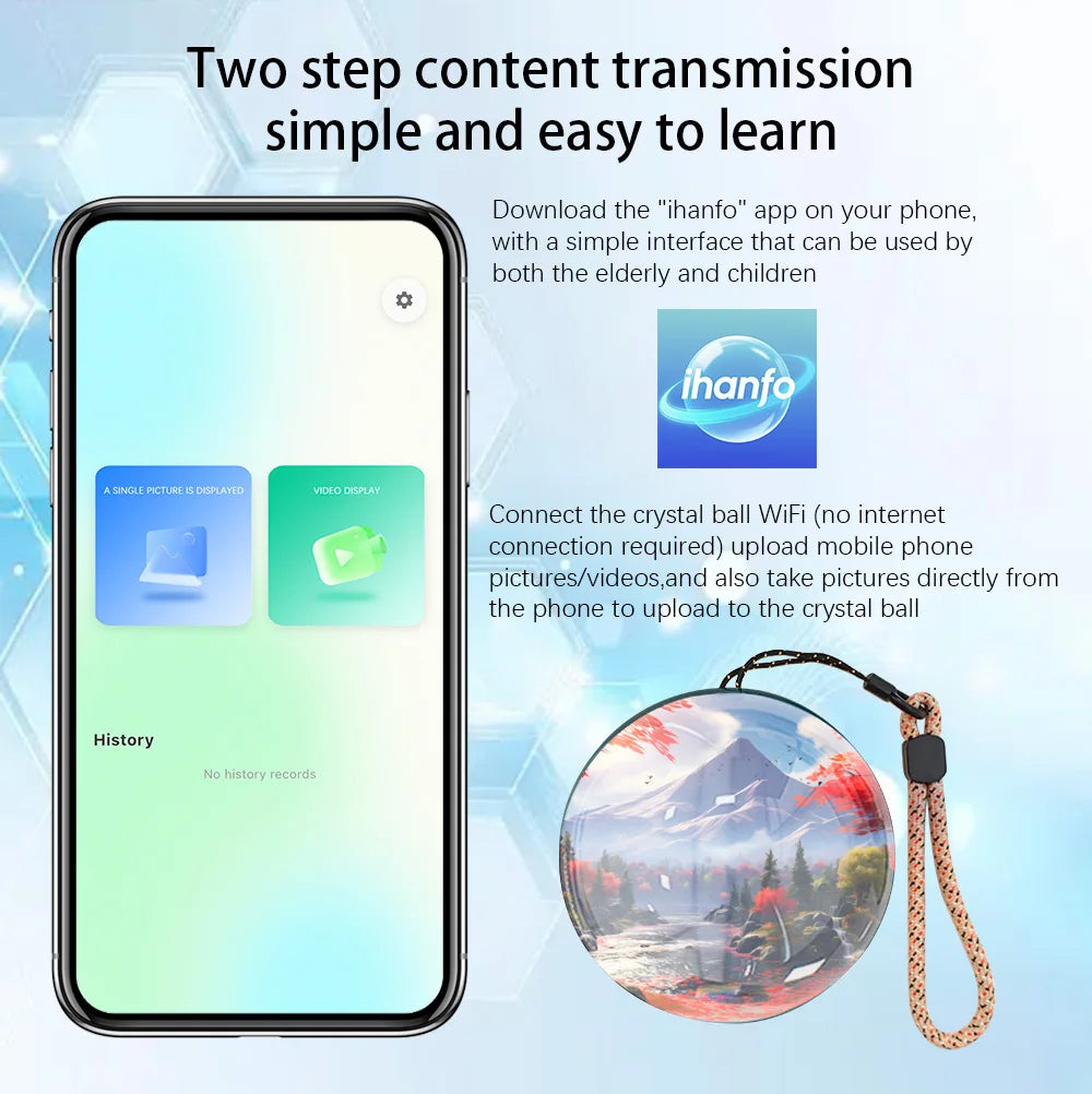 Smart 3D Crystal Ball